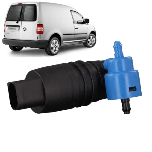 Twin Outlet Front Windscreen Wiper Washer Pump Motor For VW Audi Skoda 1J6955651 - Bild 12 von 14
