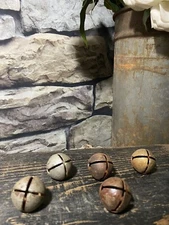 Lot Of  5 Vintage/Antique  SLEIGH BELLS Metal
