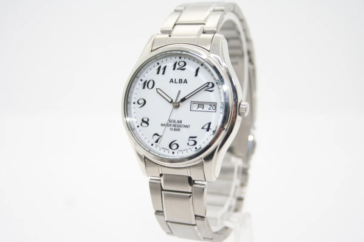 Alba solar hotsell watch