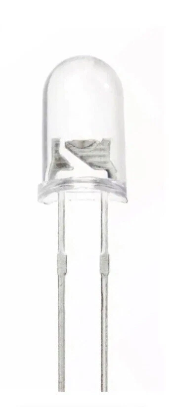 5mm 100pcs Yellow LED Flicker Flame Diodes  DIY Candle Light Emitting Diodes - image 2 of 4