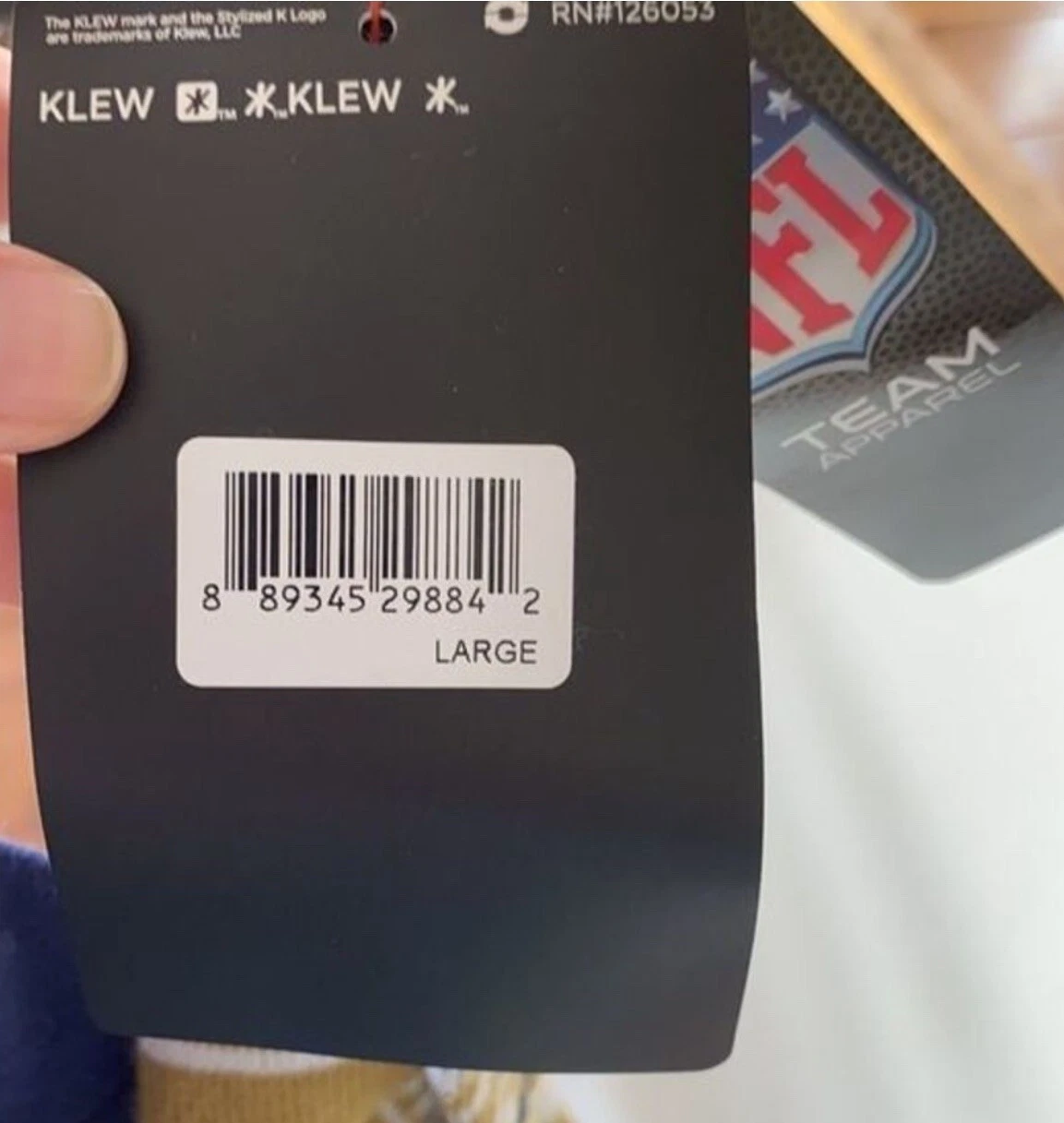 VETEMENTS Felpa con cappuccio NFL Team Apparel St. Louis Rams tasca anteriore taglia grande maglione brutto