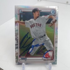 2020 BOWMAN DRAFT  NICK YORKE SIGNED Refractor BD-29 1ST Pittsburgh Pirates