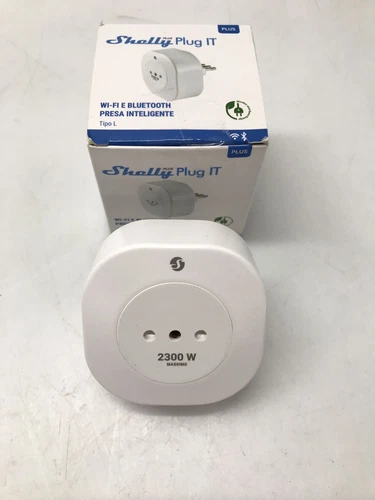 Shelly Plus Plug IT - Intelligente Steckdose funktioniert mit Alexa 