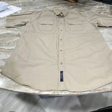 5.11 Tactical Series Style 71152 Khaki Short Sleeve Button Up Mens Sz XL XLarge