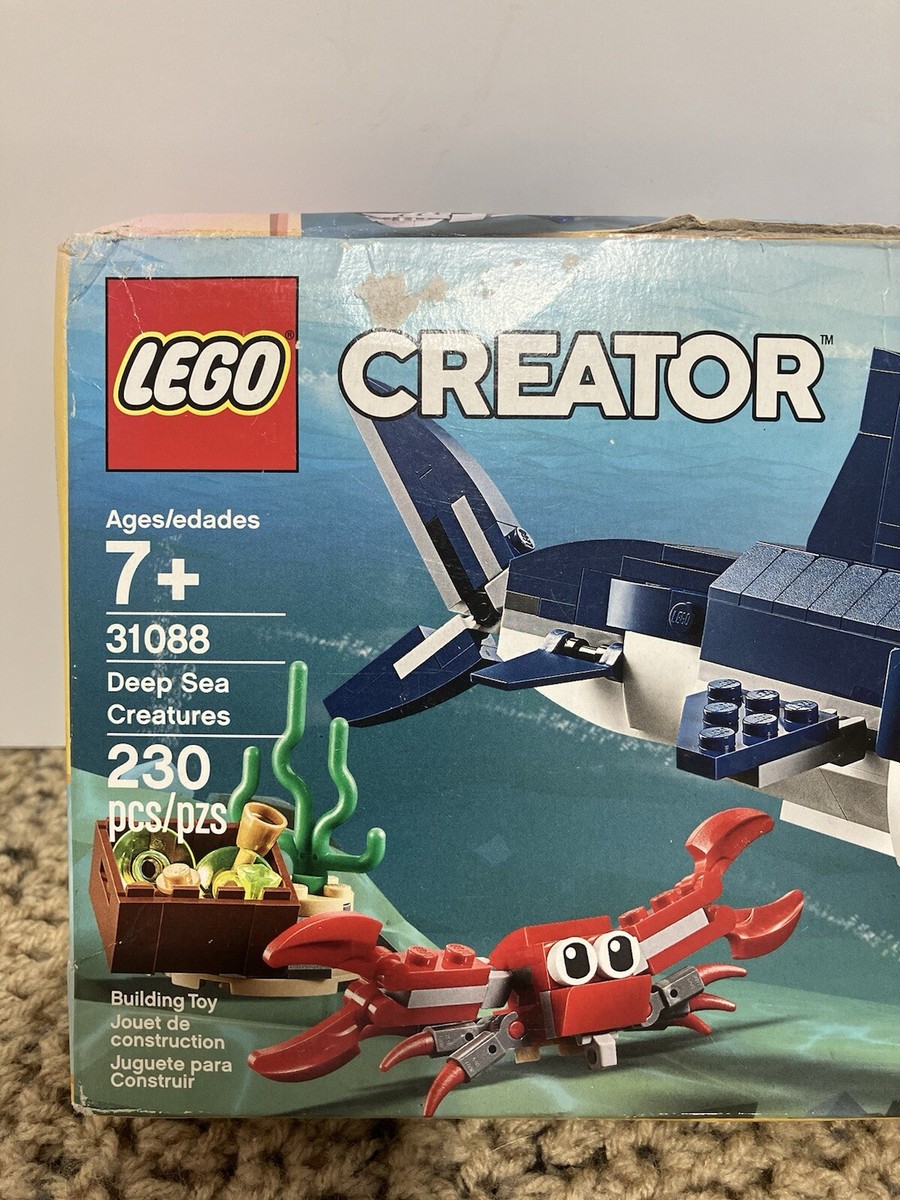 Lego Shark Lego 31088 Review LEGO® 31088 Deep Sea Creatures JB