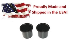 Black Plastic Cup Holder Boat Rv Car Truck Insert Sofa Poker Tables Dropin 278