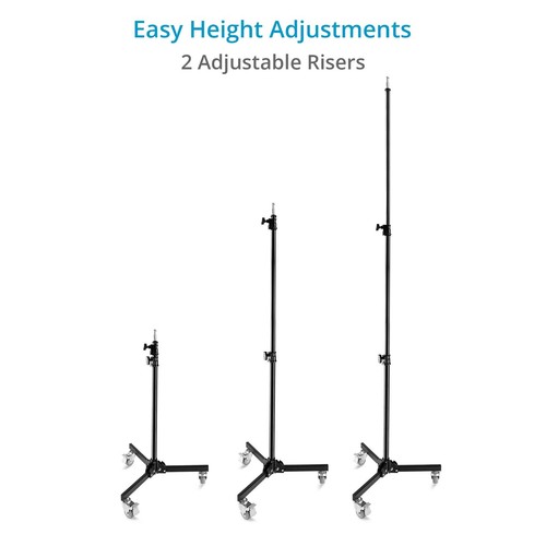 Support d'empattement pliable Proaim 5/8" (30lb) pour lumières et photographie de studio - Photo 4/9