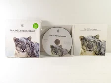 OEM Apple Snow Leopard Mac OS X 10.6.3 Operation System Install DVD, Retail Ver.