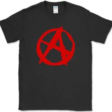 ANARCHY T-Shirt Chaos Symbol Graphic Tee