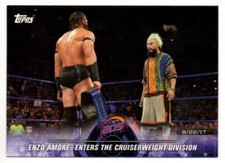 Neville Enzo Amore WWE Wrestling Trading Card WWF Topps #11 2018 AEW Pac
