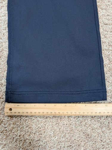 Prana Brion Hiking 5 Pocket Pants Men's 38x30 Navy Blue Slim Fit Outdoors Camp - Picture 4 of 16