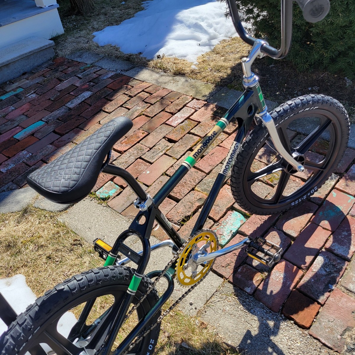 超お宝ヴィンテージオールドスクールＢＭＸモトマグ　マングース　タイア　ホイール 超お宝ヴィンテージオールドスクールBMXモトマグ マングース