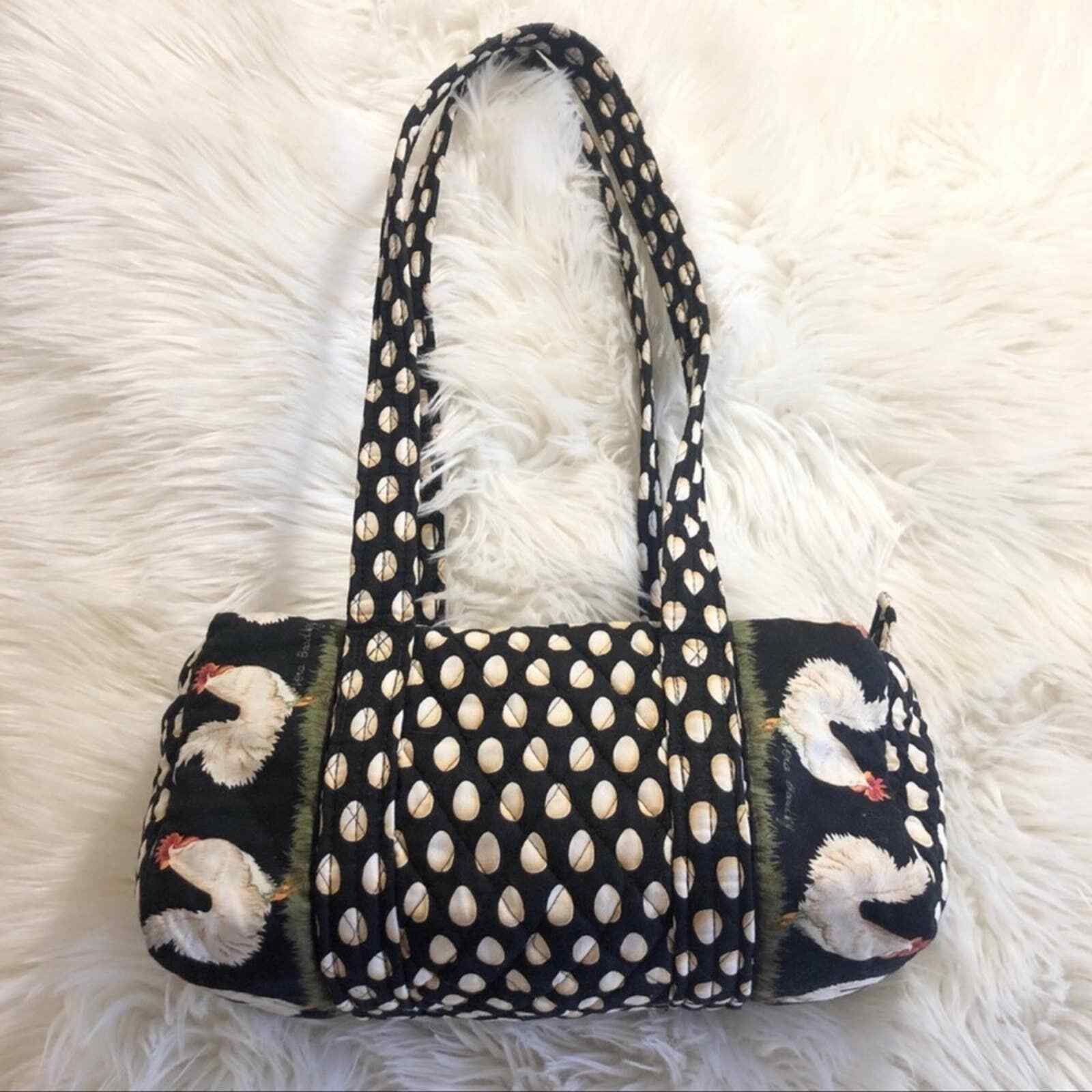 Vera Bradley Chanticleer Vintage Chicken & Eggs Barre… Gem