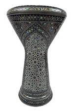 Sombaty Darbuka with Remo spare head, Real mother of pearl by Bavly Music.
