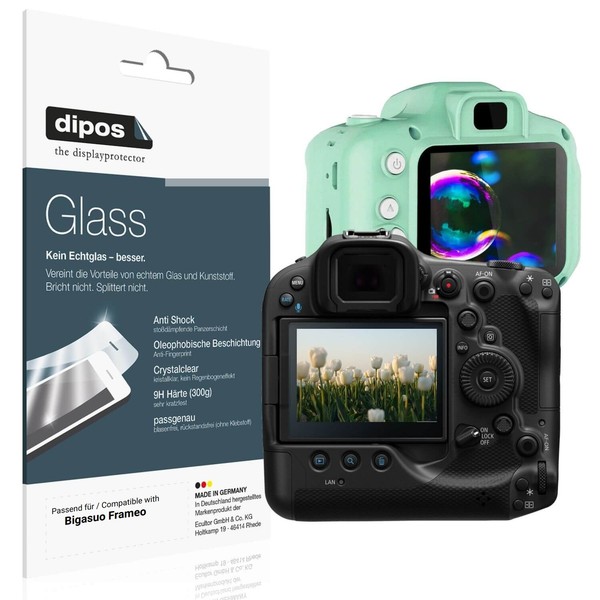 2X Schutzfolie FüR Bigasuo Frameo - Anti-Shock 9H Folie Dipos Glass-image