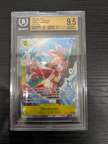 Shirahoshi (Alternate Art) graded BGS 9.5 for sale on eBay