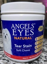 ANGELS' EYES Natural Sweet Potato Tear Stain Remover Soft Chews 120 Ct Dog