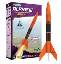 Estes 1427 Alpha III Model Rocket Launch Set Kit - 1150ft - Includes Controller.