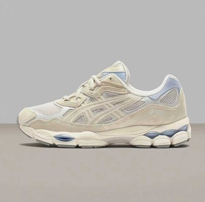 New Asics Sportstyle Men's Shoes Running Lifestyle Gel-NYC White, Smoky Grey