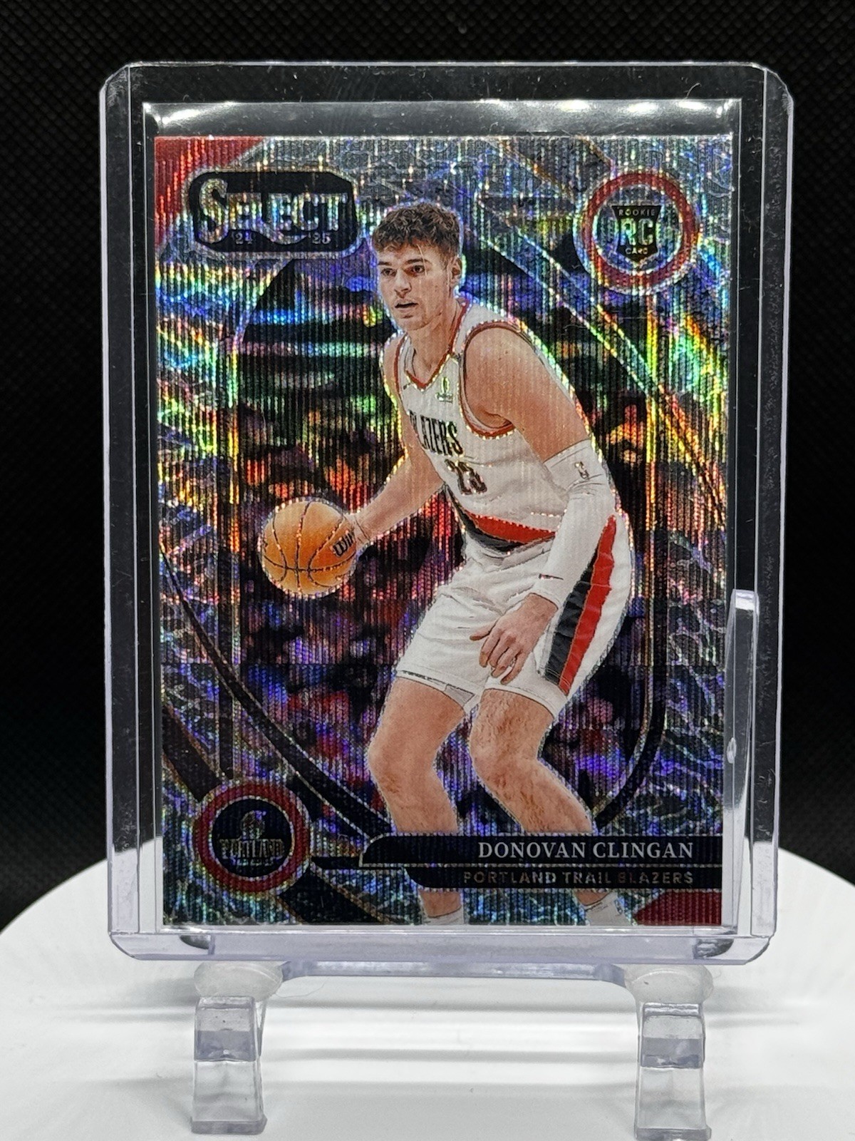 2024-25 Panini Select Donovan Clingan #270 Elephant Prizm SSP