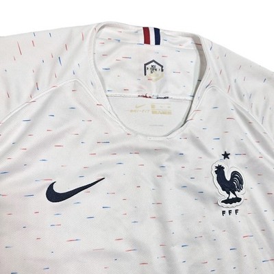 Nike France FFF Soccer Futbol 2018 Jersey Mens XL 658907-411