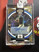 2025 Panini Honors - Rookies Tyler Shough #51 Blue Signatures /20 (AU, RC)