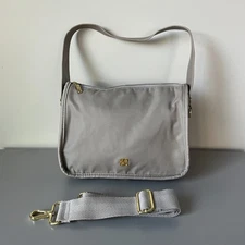 Lesportsac Deluxe Convertible Handbag/Crossbody Ash Gray NWT