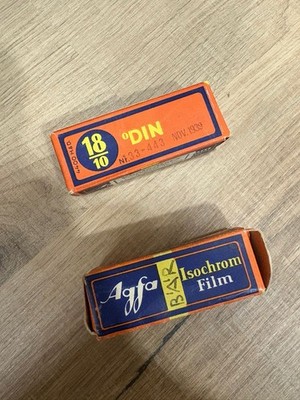 Agfa Isochrom 18/10 Din 4400 Nov. 1939