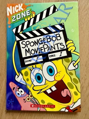  NEW SpongeBob MoviePants Nick Zone Nickelodeon Scholastics Book