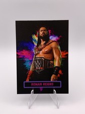 Roman Reigns CUSTOM WWE Card ACEO Black Color Burst Design