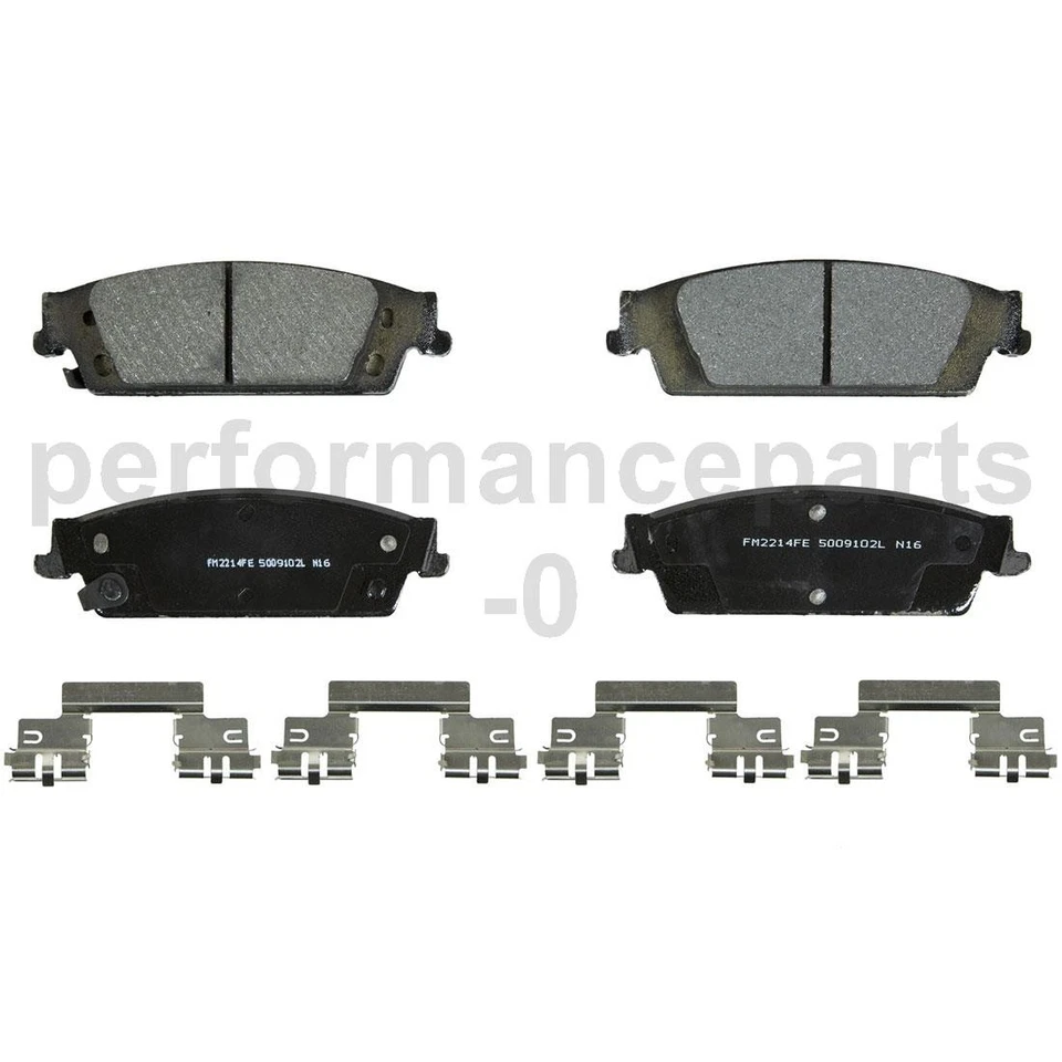 Juego de pastillas de freno de disco trasero rotor de freno de disco para Chevrolet Suburban 2015-2019 Foto 2 de 4