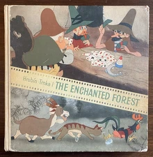 The Enchanted Forest By Frantisek Hrubín, Jiri Trnka, Vintage Film Book