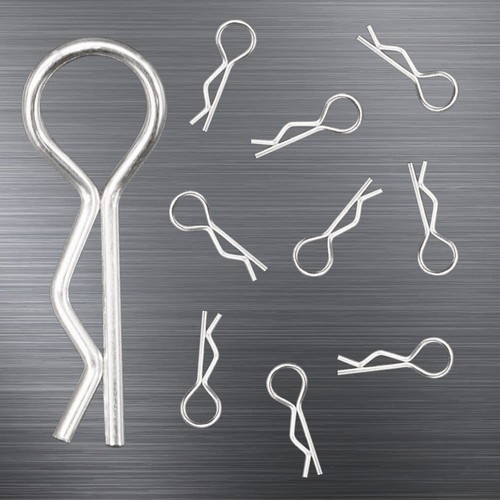 GLOBACT 100Pcs Universal RC Body Clips Pins for All 1/8 1/10 1/12 Scale... - Picture 5 of 6