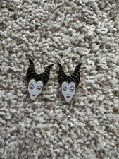 Disney Baublebar Maleficent Crystal Stud Earrings