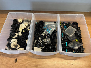 Tamiya TT 01 TT 02 RC car parts lot