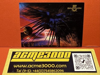1996 Fleer/Skybox - BABYLON 5 - COMING OF SHADOWS Chase Insert 6 of 9 SHADOWLIFT
