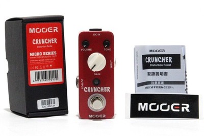 MOOER CRUNCHER Verzerrungspedal MICRO SERIES Hergestellt in China...