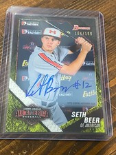 2019 Bowman Chrome All-America Game /199 Seth Beer (2014 Under Armour) Auto