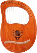 16 String Lyre with Carrying Case and Extras