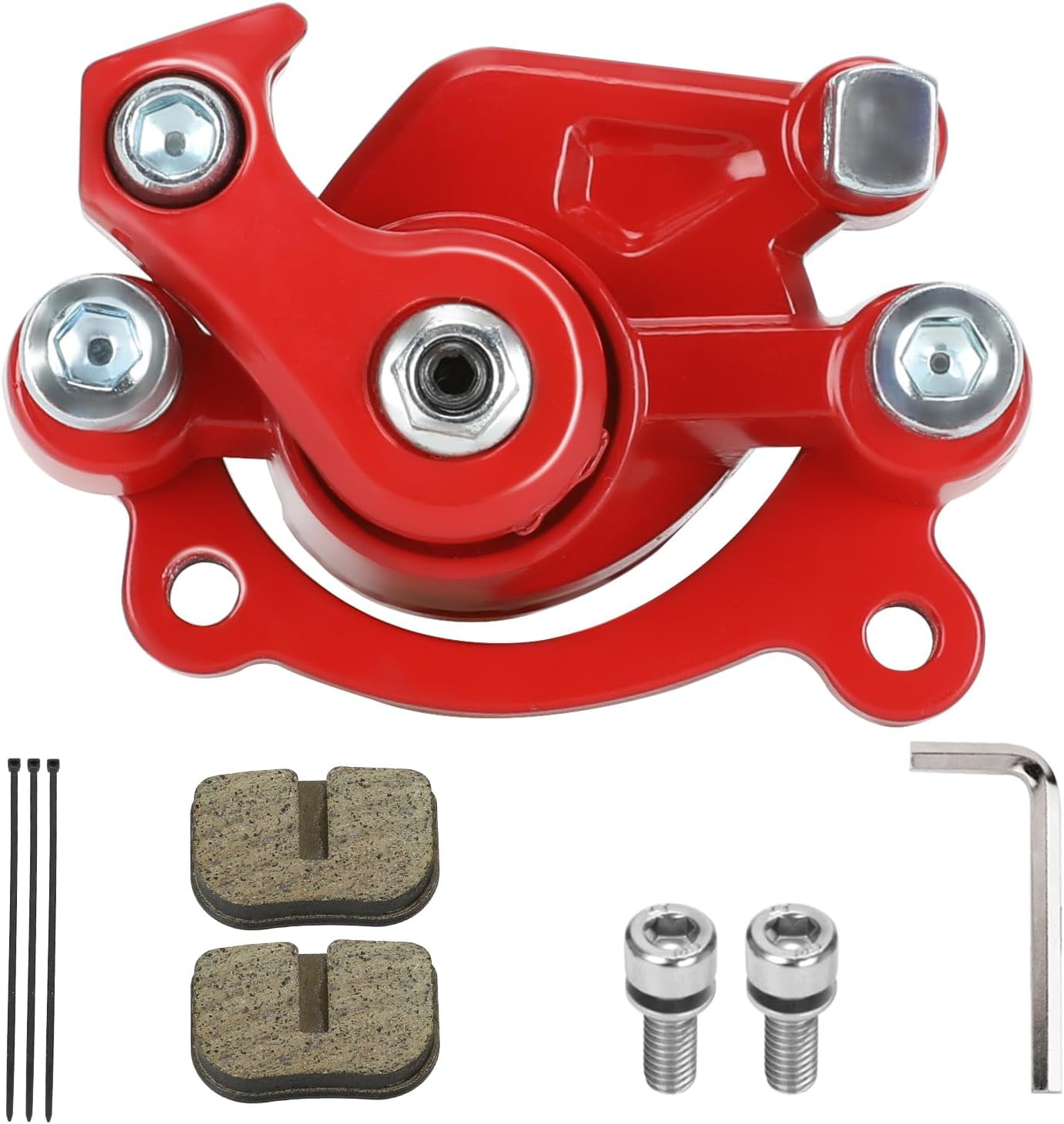 Rear Brake Caliper with Brake Pads Compatible with Mini Bike Coleman CT100U Mons