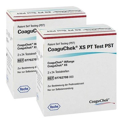 Coaguchek XS PT Test Pst  · 2x48  St · PZN 08032550