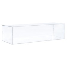Acrylic Display Case Plastic Box Cube Storage Box Transparent 41x16x10.5cm