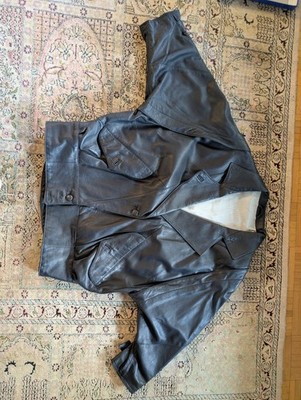 Lederjacke/-blazer blau (Pelle di Dana)