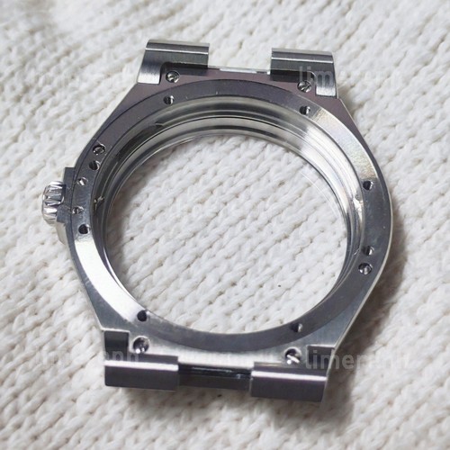 DIY 42mm Stainless Watch Steel Case Set For 9015 Movement After-salesAccessories - Afbeelding 6 van 21