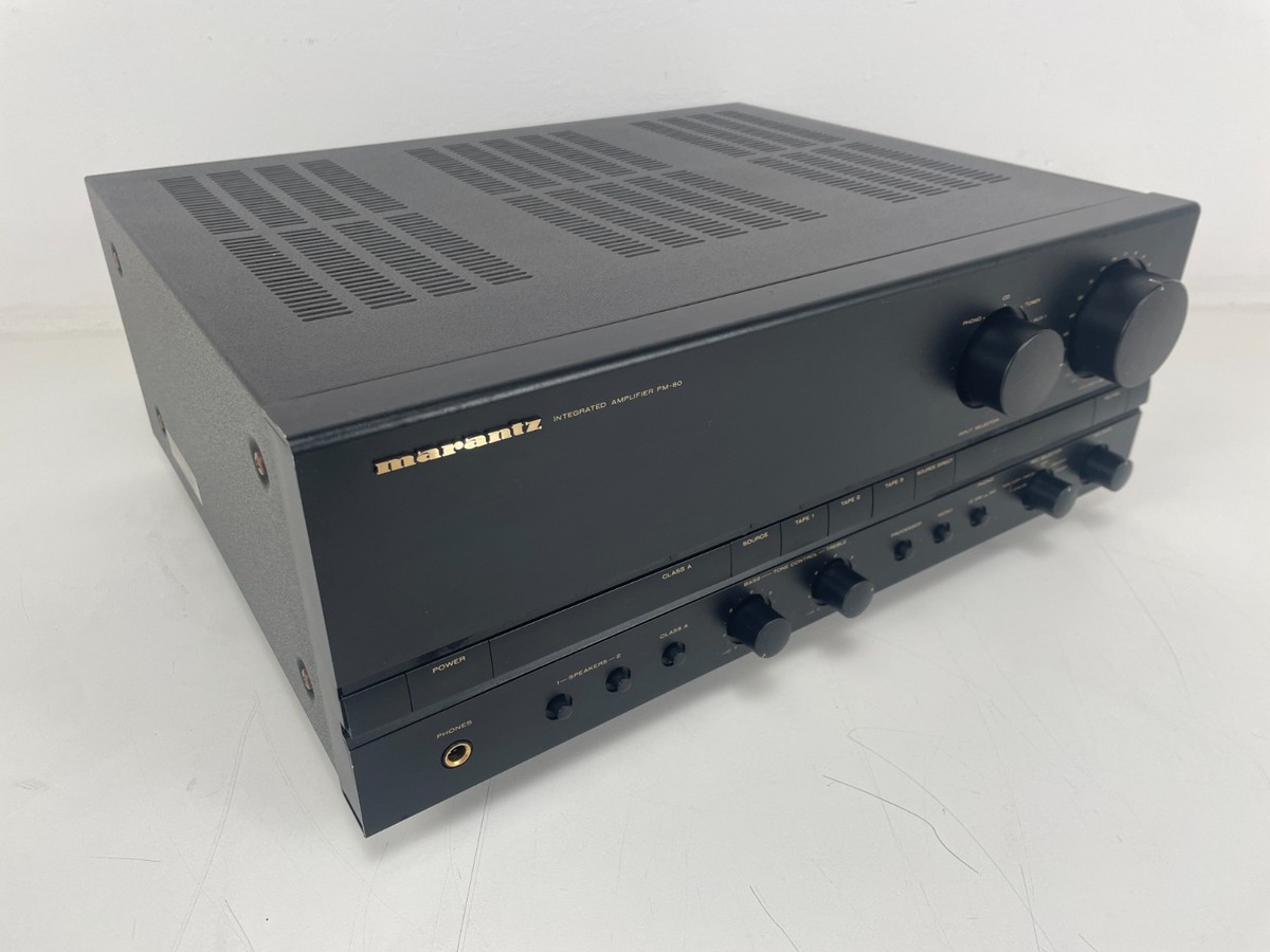 marantz プリメインアンプ PM-80 Marantz PM-80 Integrated Amplifier - 100 wat into 8 Ohm - Made in