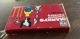 Nintendo Game & Watch Mario's Cement Factory ML-102 Made in Japan 1983 Work's!