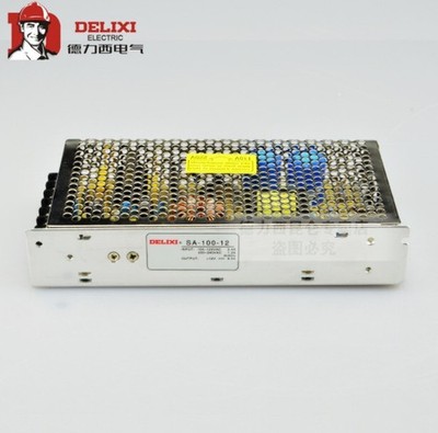 1PCS NEW DELIXI SA-100W SA-100W-12V/8.5A  POWER SUPPLY BRAND   *cm
