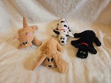 Vintage Lot of 4 Pound Puppies And Purrries Plush Tonka Cute Collection 10/33