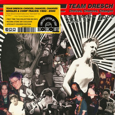 Team Dresch - Choices, Chances, Changes Pink Record S (Vinyl LP - US - Original)