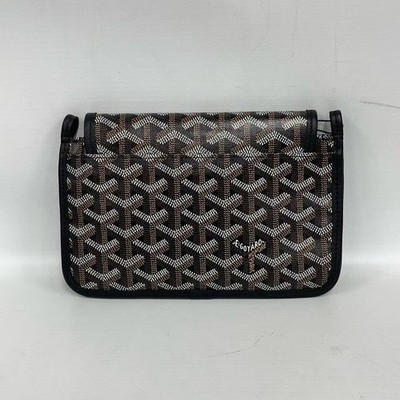 Goyard Black Monogram Silver Envelope Crossbody Bag | eBay